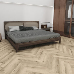 Pacific Beige SPC Herringbone